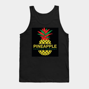 The Pineapple Surfing Company Logo Tank Top